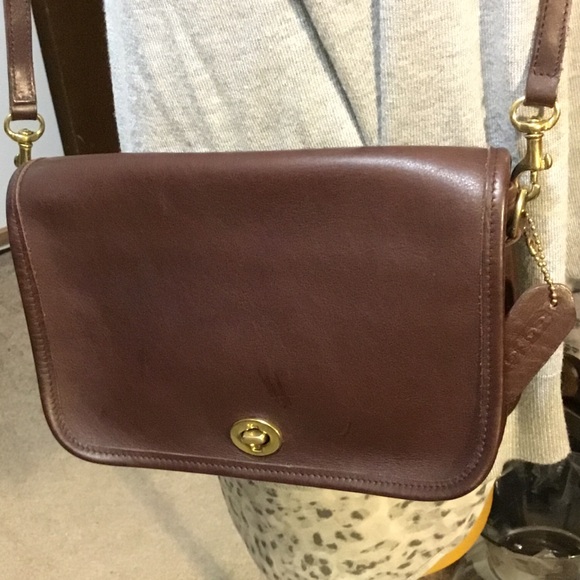 Handbags - Vintage Made in USA Coach shoulder bag/ crossbody
